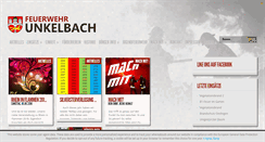 Desktop Screenshot of feuerwehr-unkelbach.de